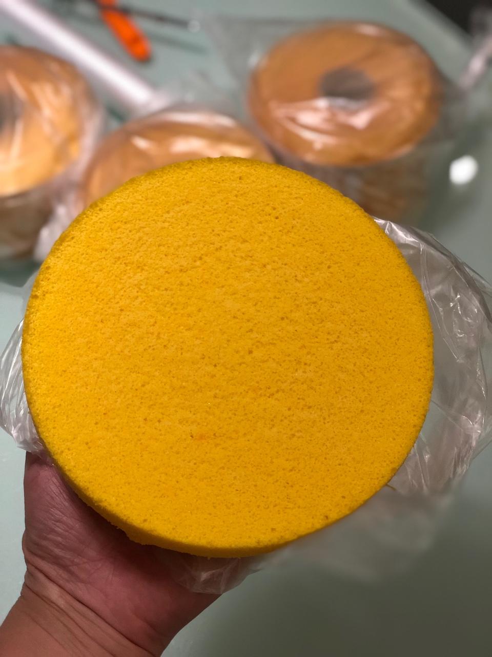 南瓜戚风蛋糕