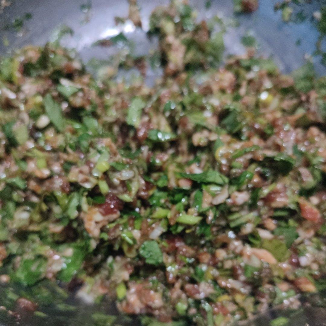 香菜猪肉饺子