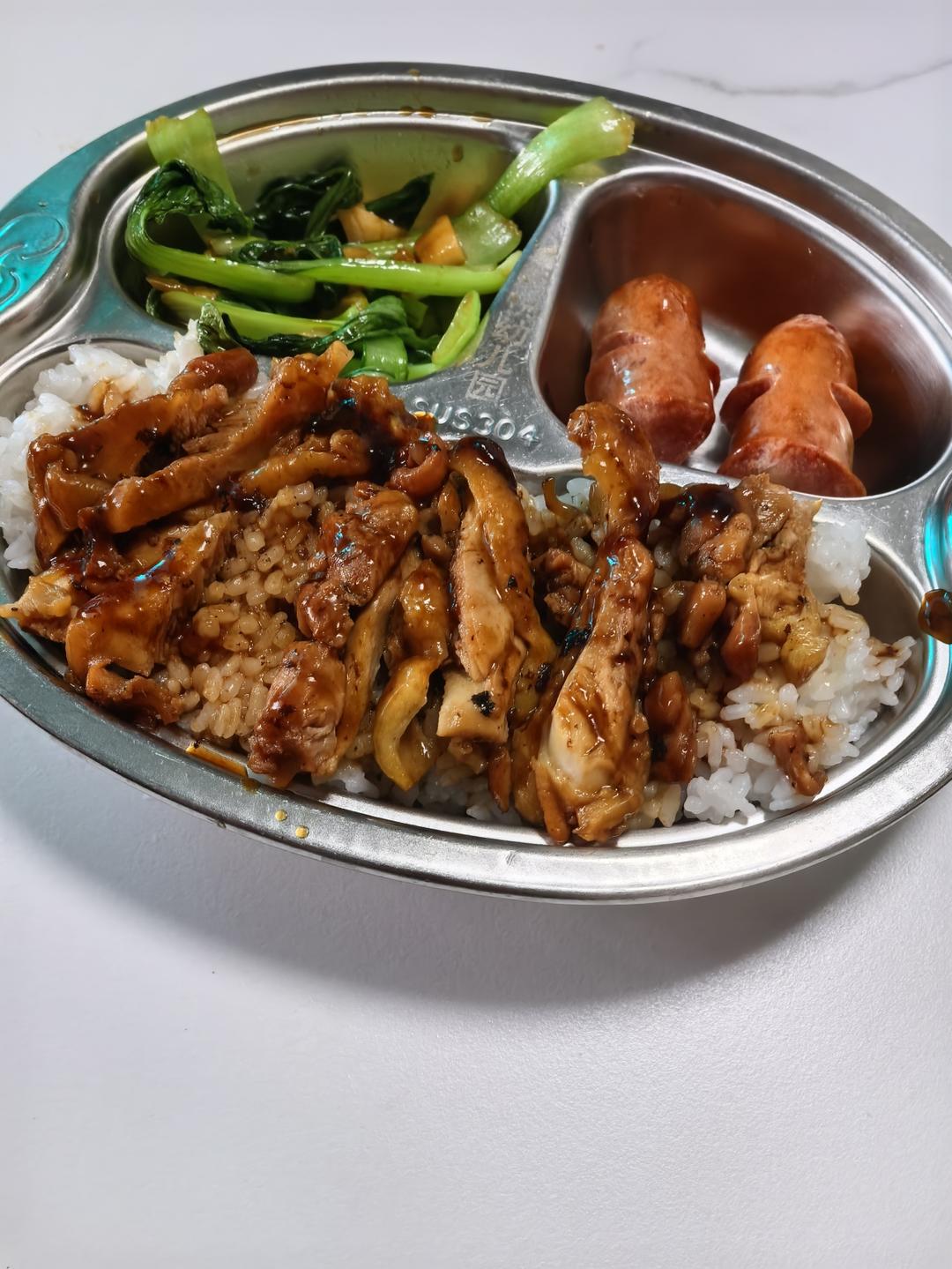 超美味的照烧鸡排饭