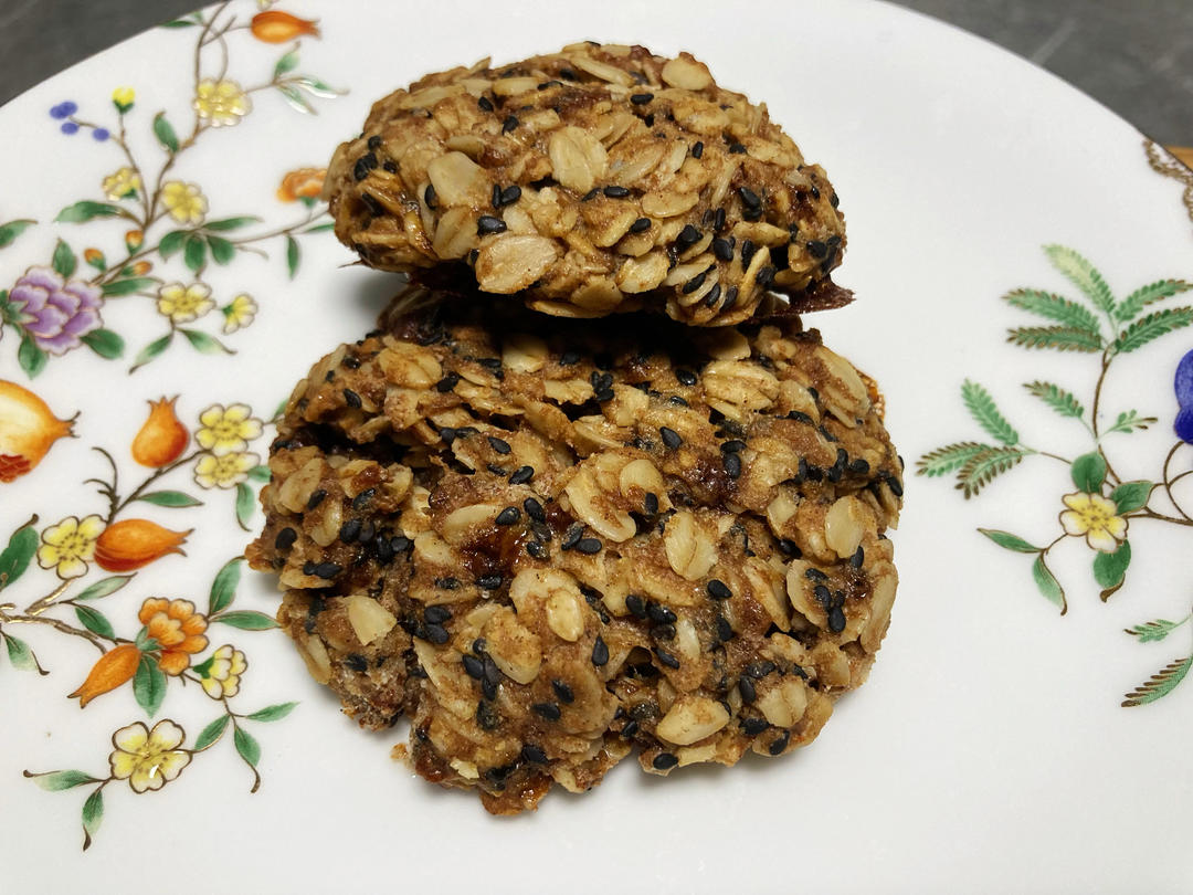 搅一搅就🉑的超好吃高纤㊙️燕麦饼干🍪