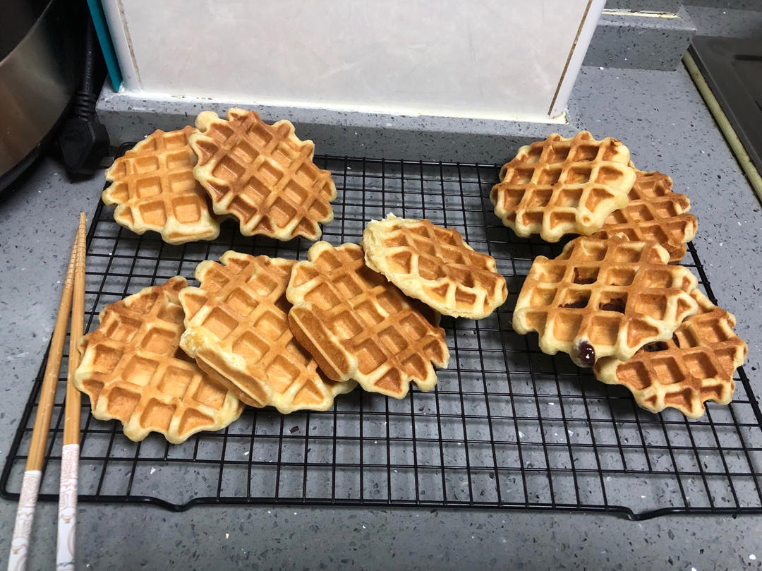 椰子华夫饼（酵母版）