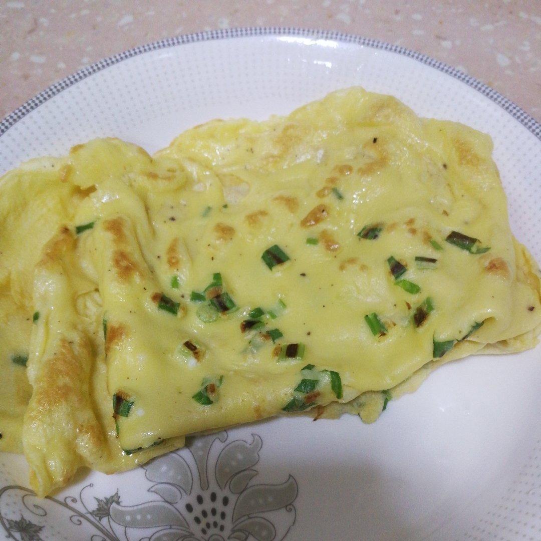 葱花鸡蛋饼