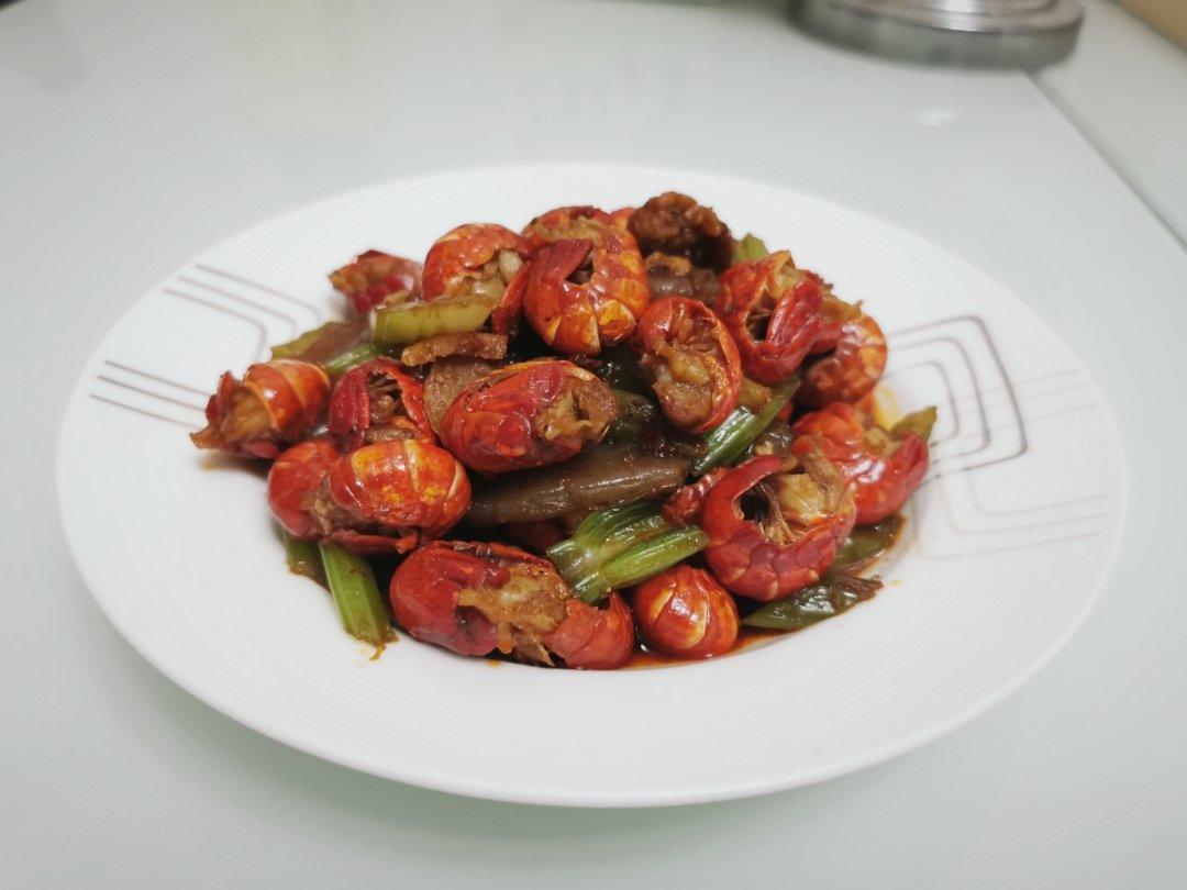 爆炒虾尾…新疆版