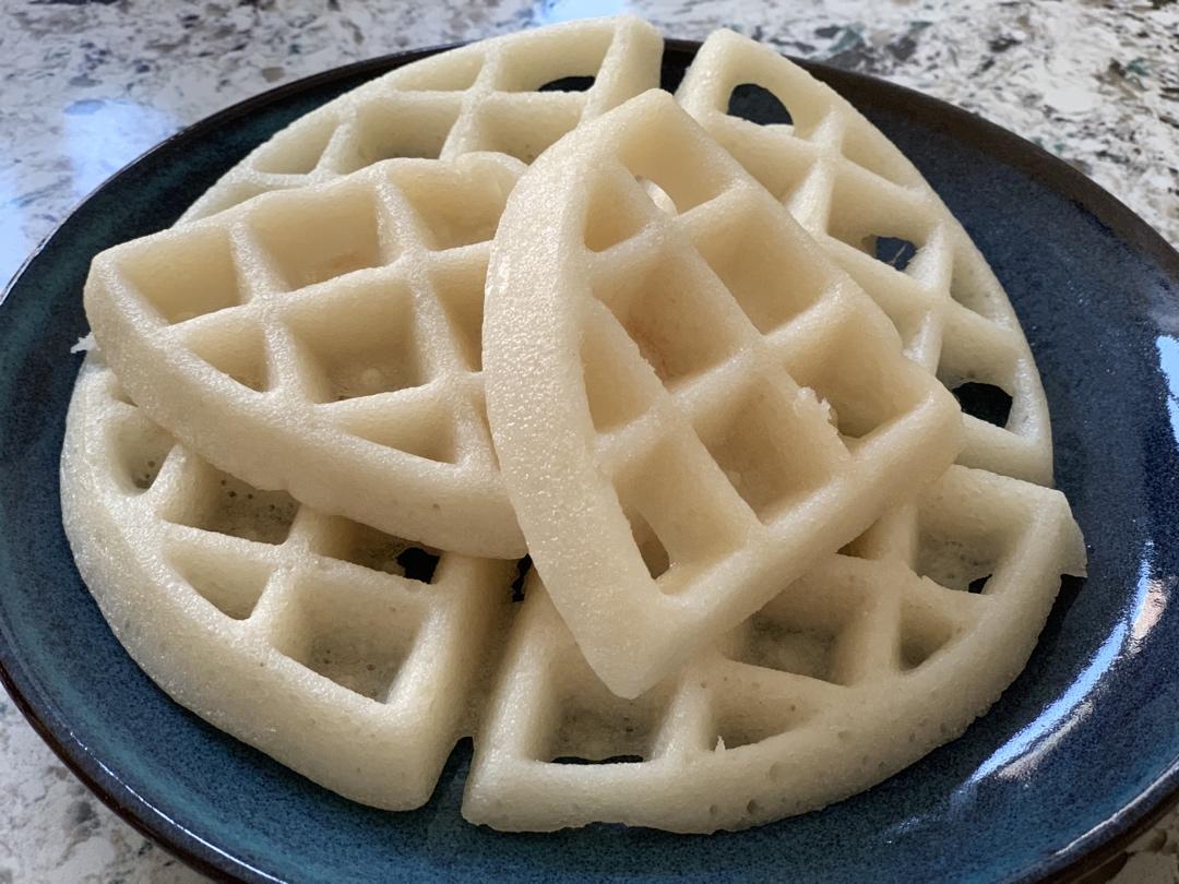 低糖无油的米发糕（不加泡打粉噢~）