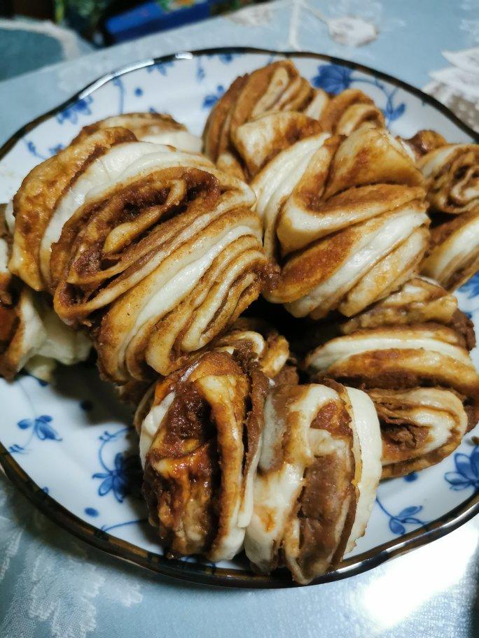 中式脏脏糖花卷