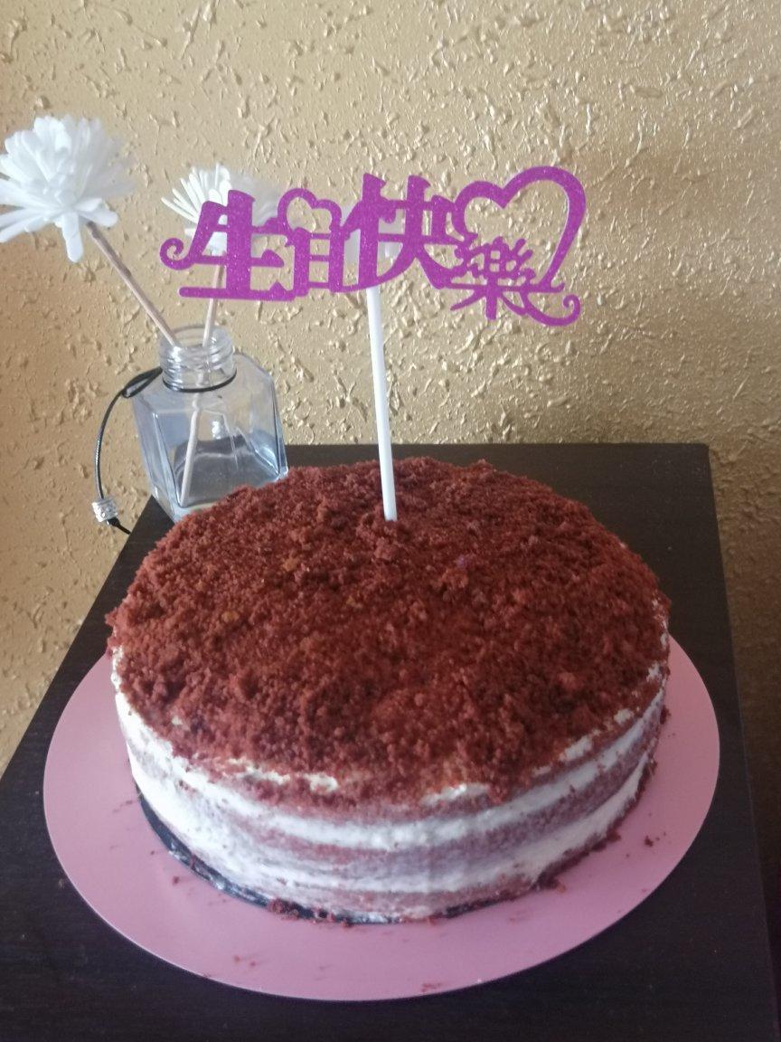 红丝绒蛋糕 RED VELVET CAKE 8寸