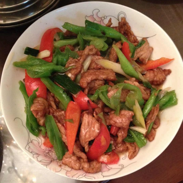 青椒肉片