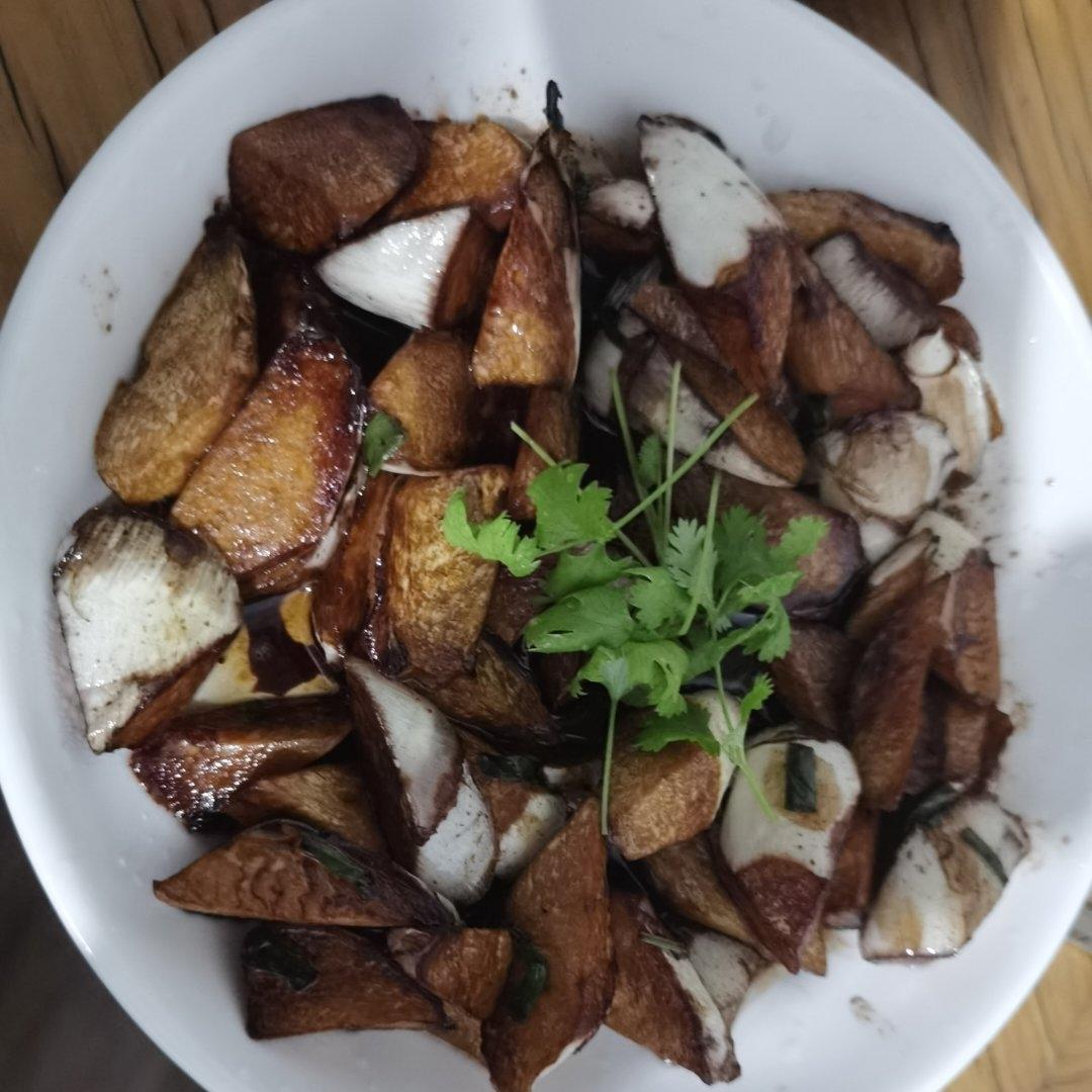 🔥10分钟完成一道不加水的红烧茭白