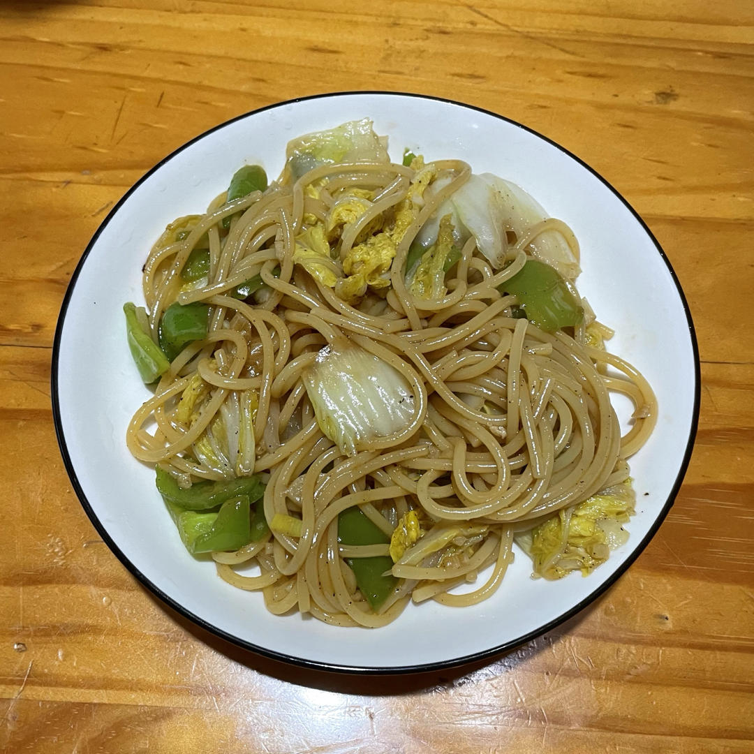 秋日杂蔬意面