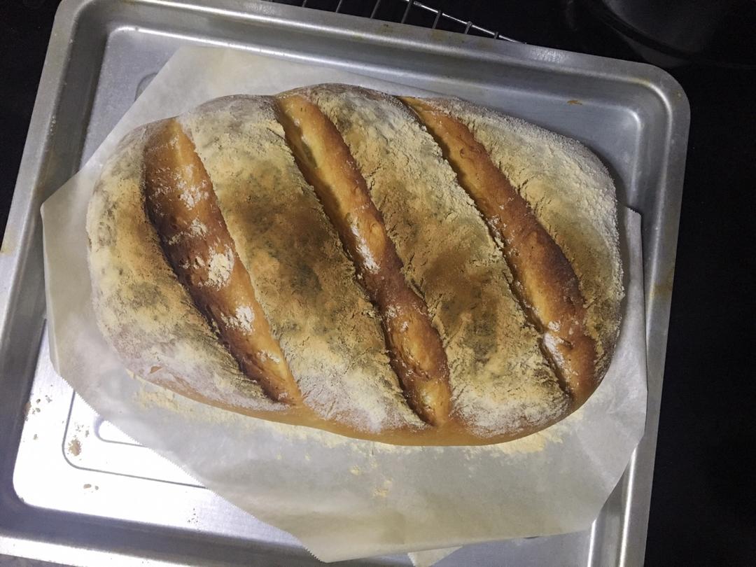 【保罗教你做面包】布鲁姆面包 Bloomer