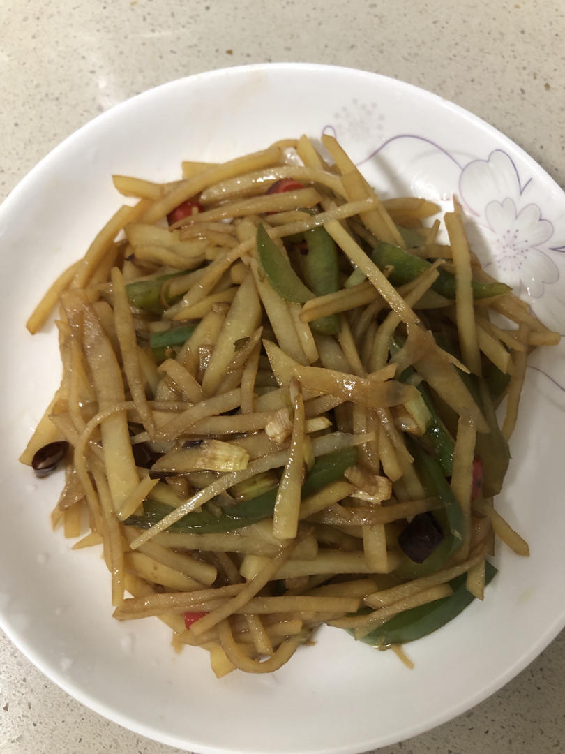 超级无敌下饭菜～酸辣土豆丝