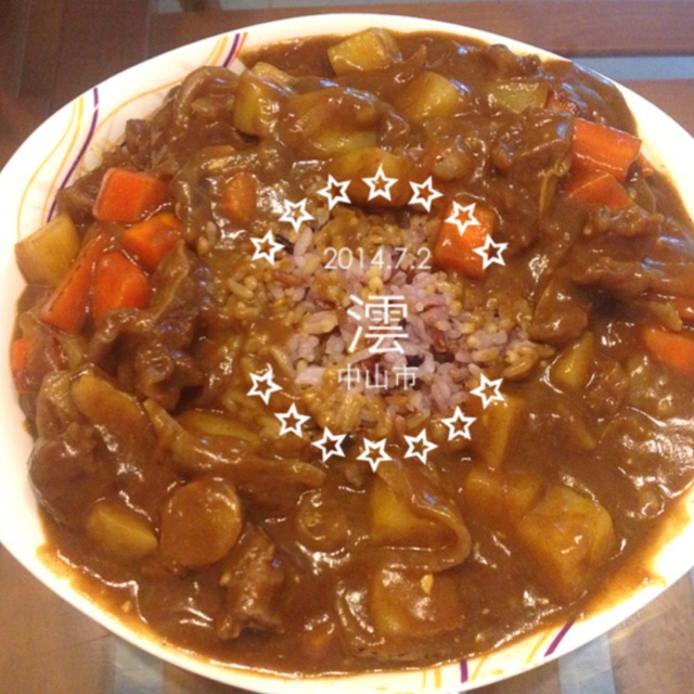 咖喱牛腩烩饭