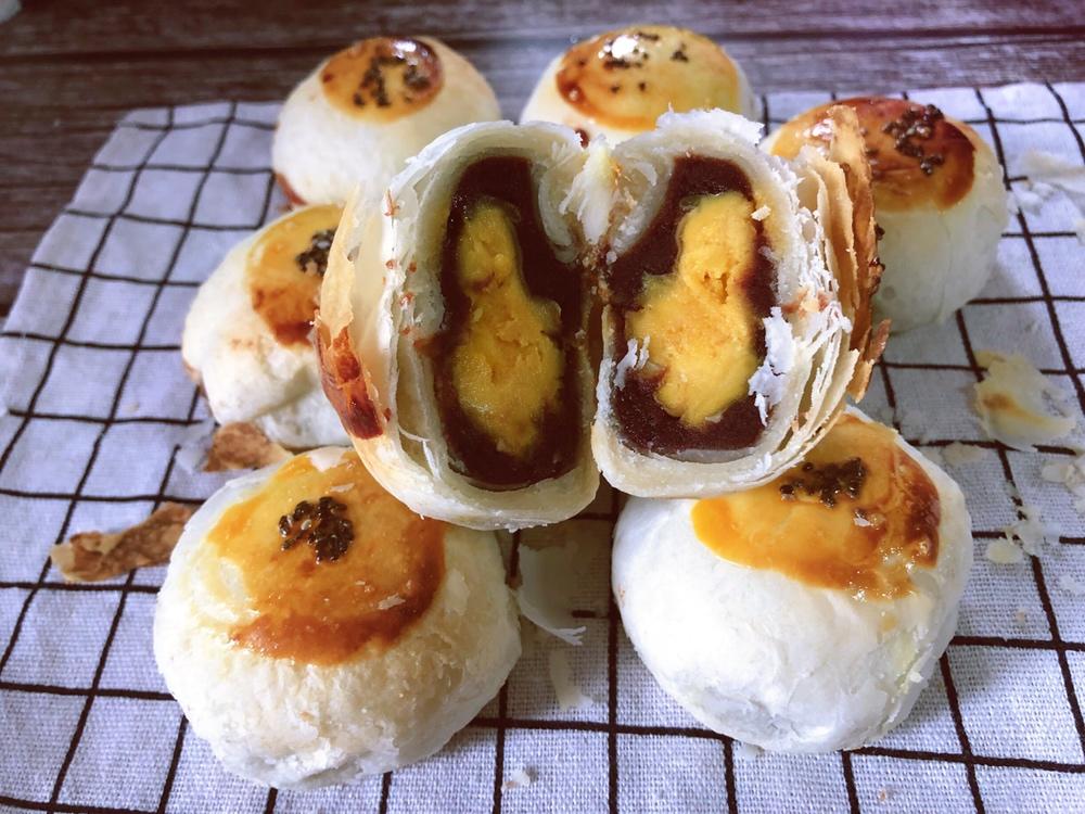 新手蛋黄酥（不用手套膜）