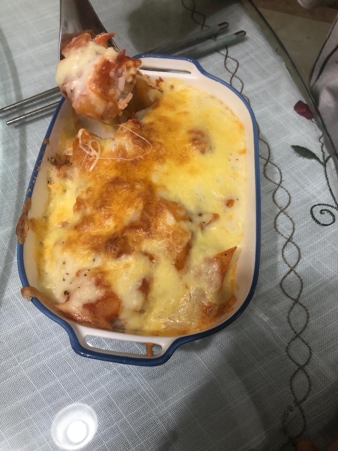 番茄鸡肉浓情焗饭【两人份】