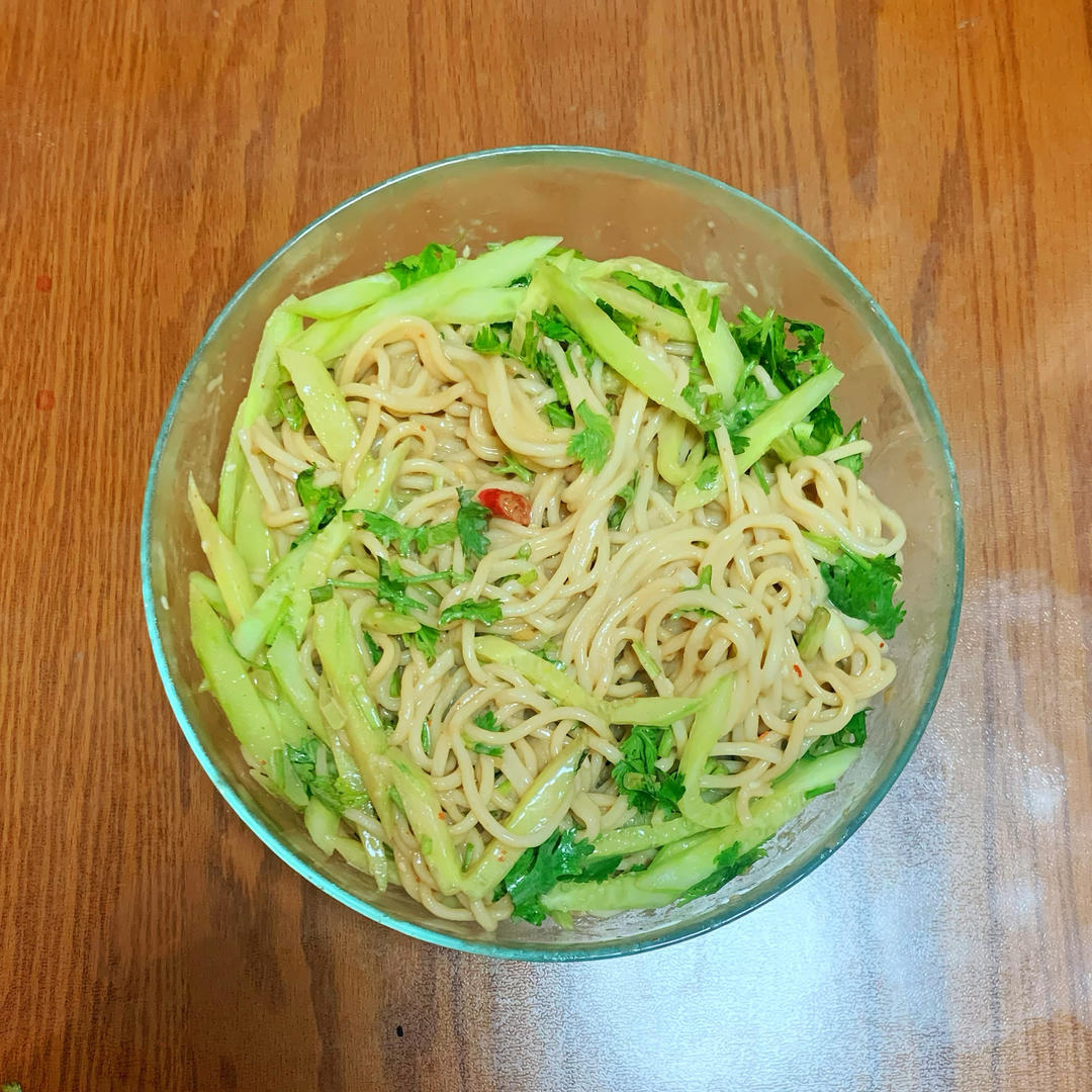 太香了 这个麻酱拌面我可以吃一辈子