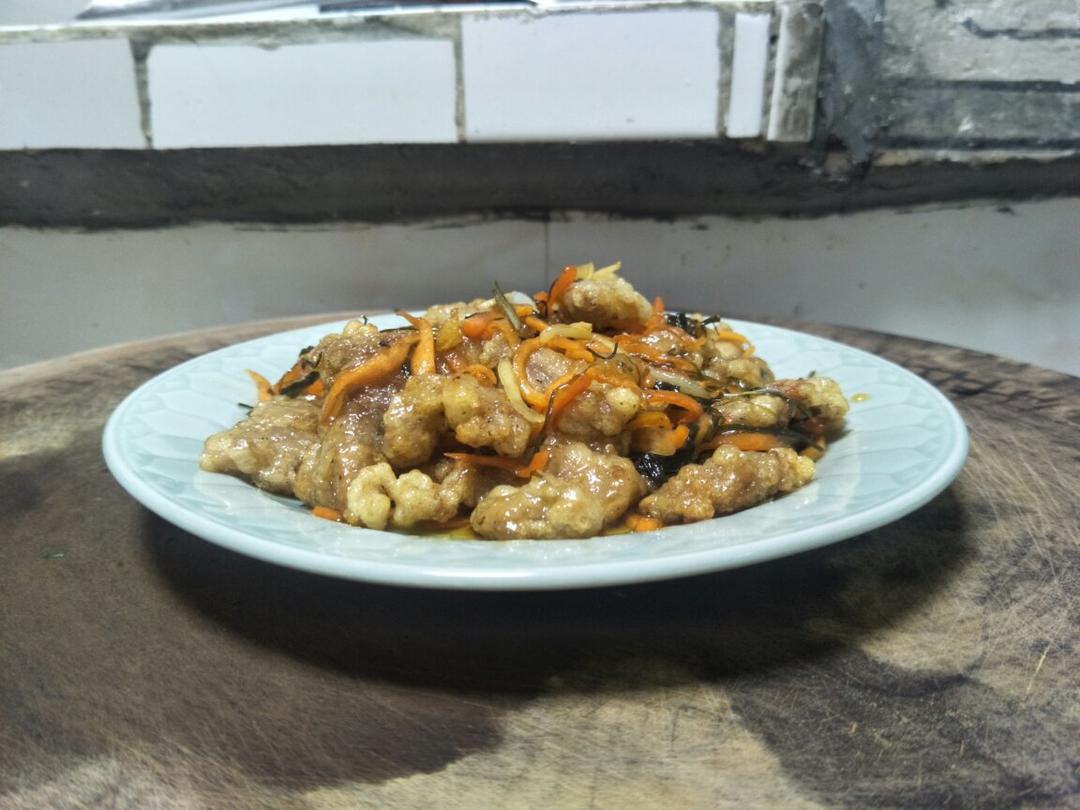 一上桌就哄抢：外酥里嫩酸甜可口的锅包肉