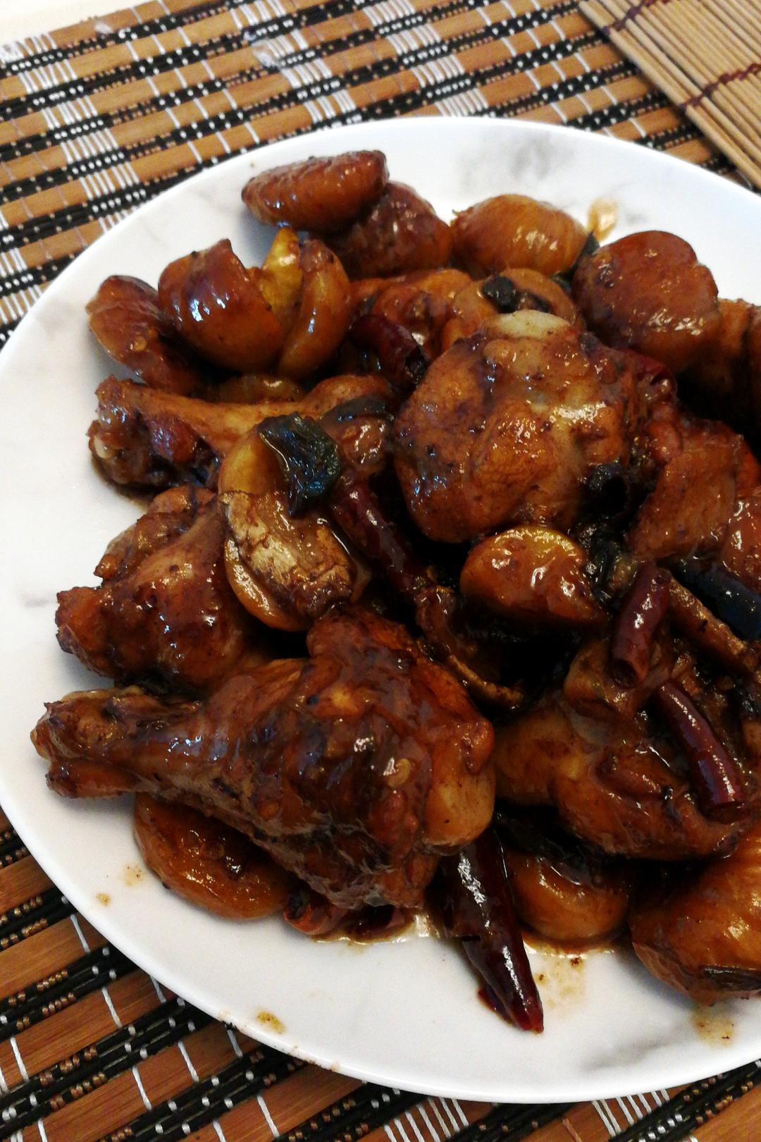 板栗烧鸡