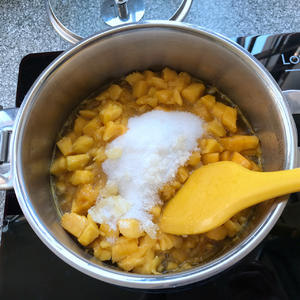 超好吃的大粒香橙芒果酱的做法 步骤13