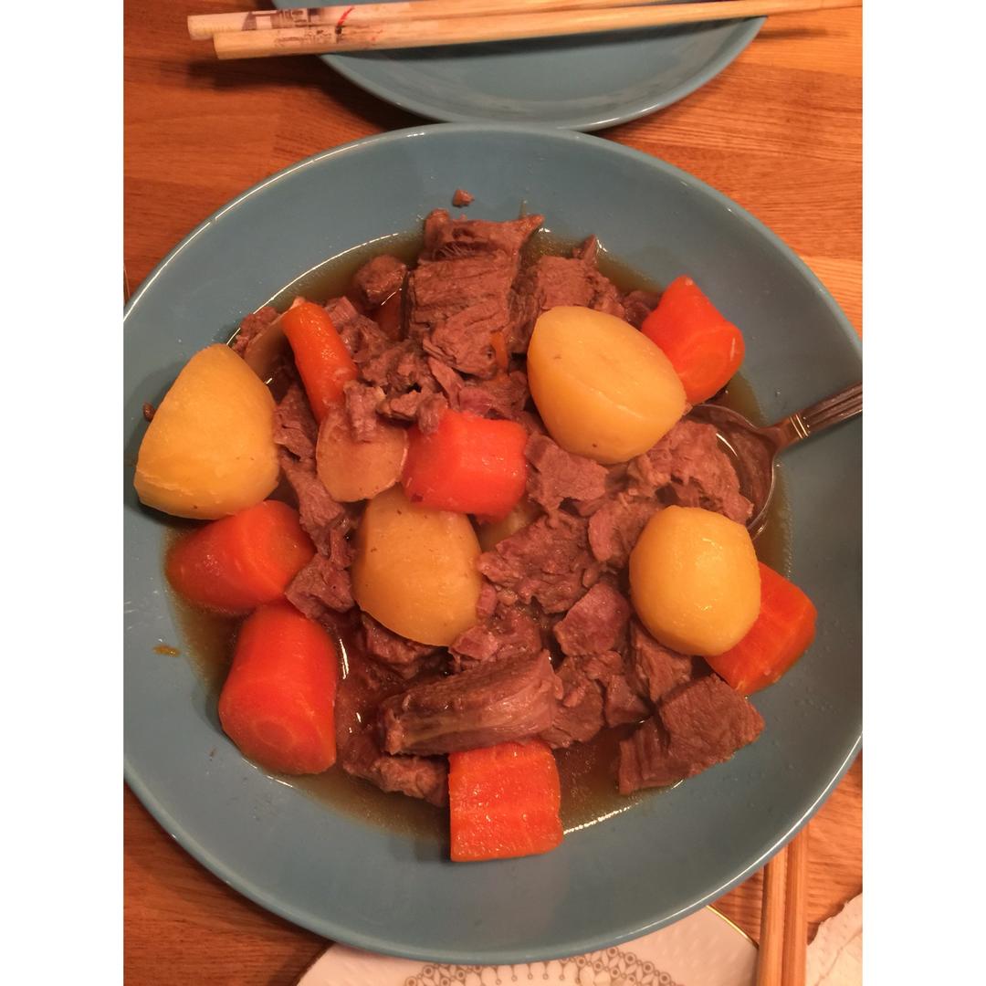 土豆牛肉（高压锅版）