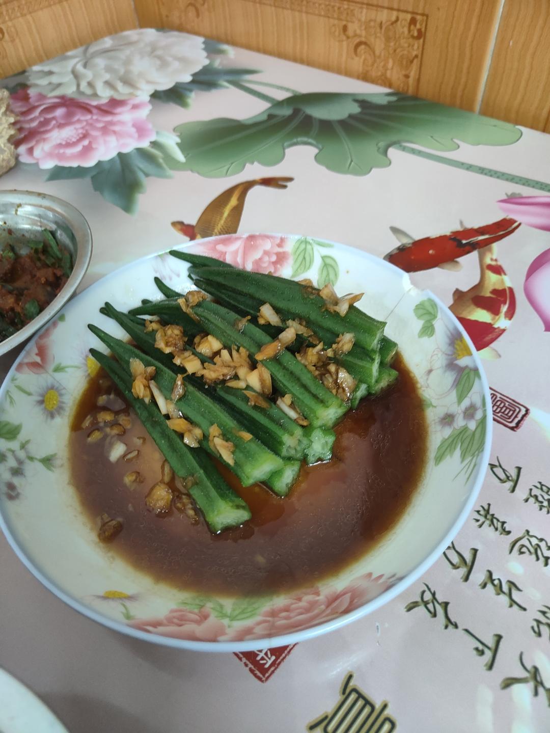 ‼️从此爱上秋葵‼️
白灼秋葵
