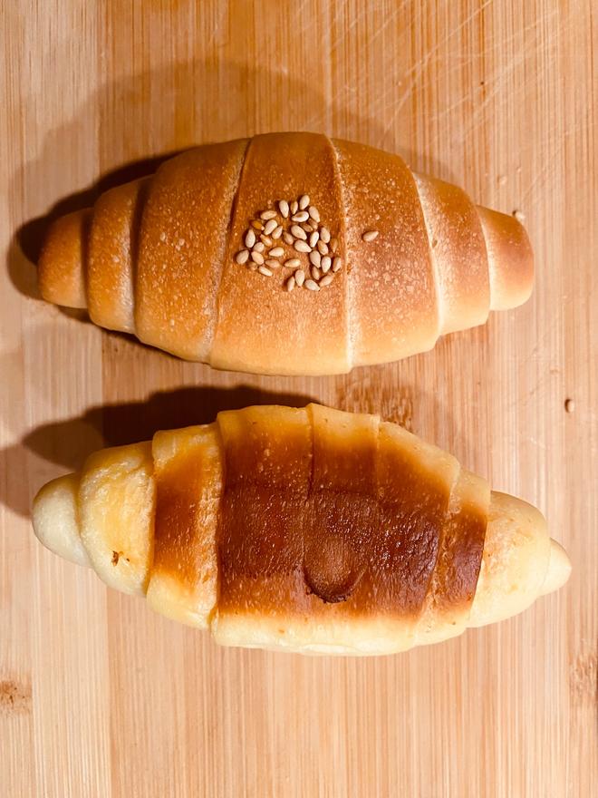 二刷盐面包卷 王后柔风法式粉和新良面包粉差别大吗的做法