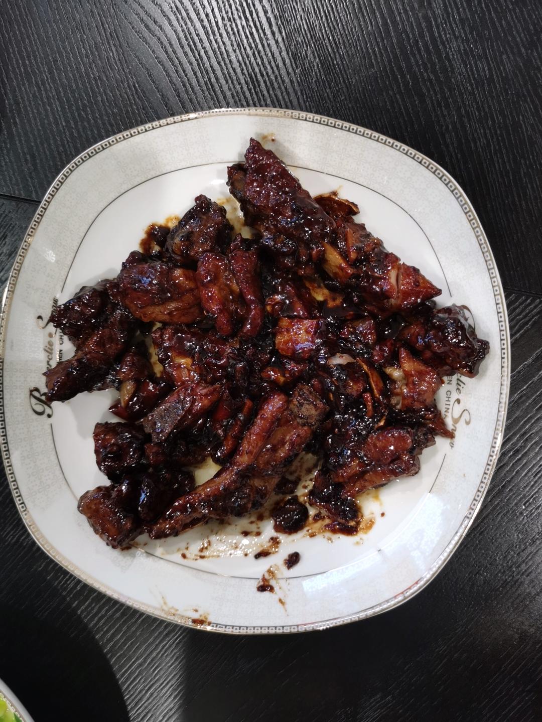 电饭锅蒜蓉排骨