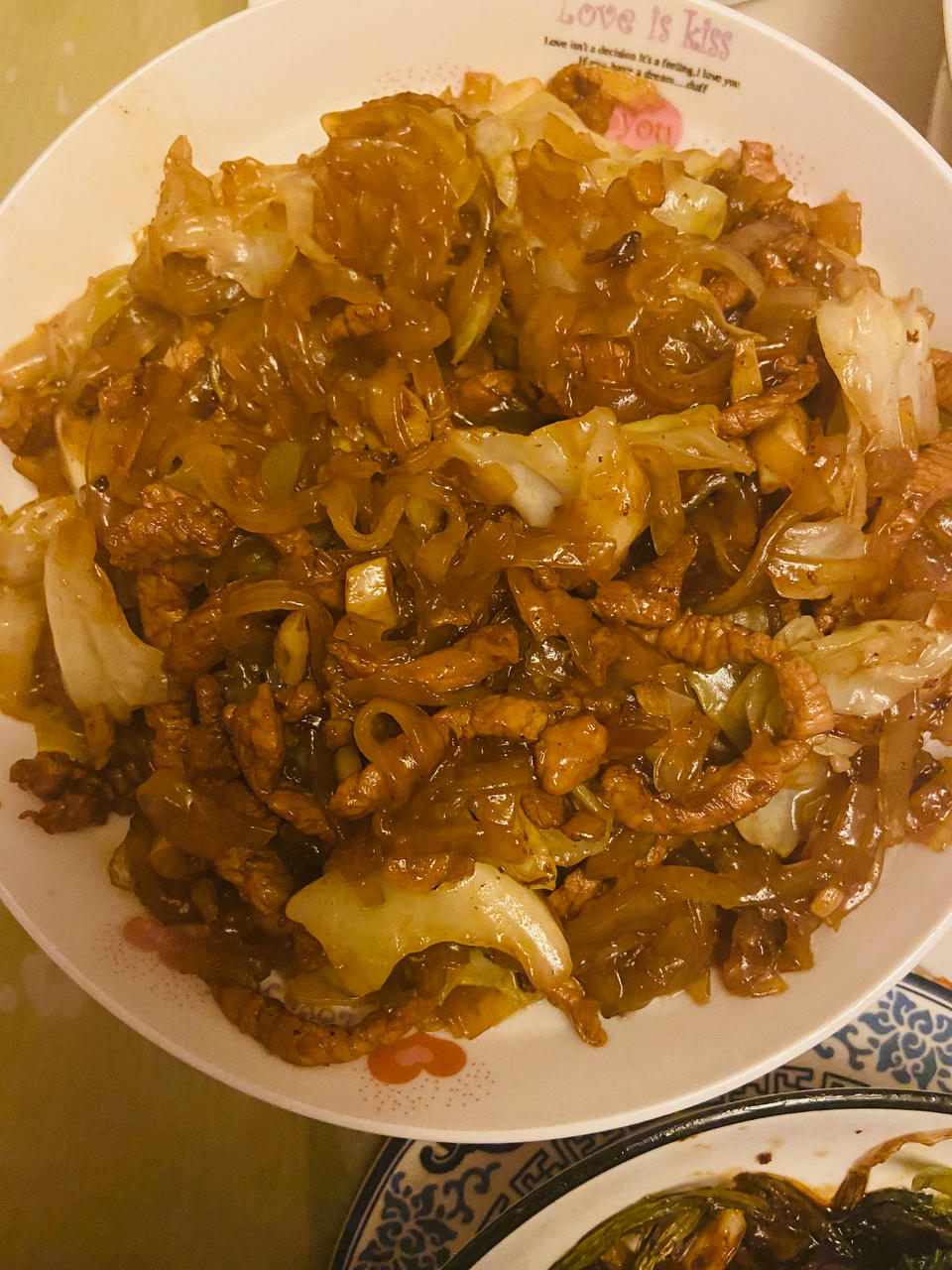 泡菜苕粉肉丝