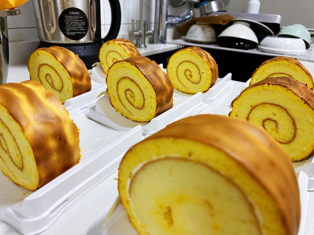 最适合消耗大量蛋黄的虎皮蛋糕卷