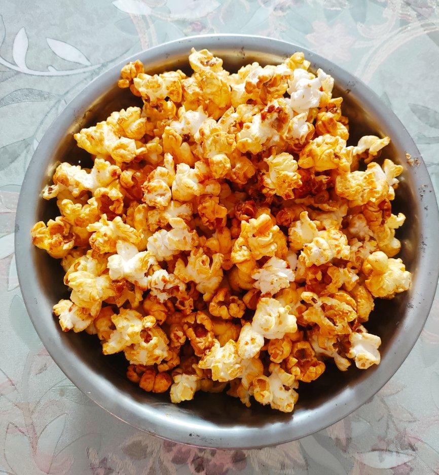 爆米花来了！！！超级简单易上手的焦糖/巧克力爆米花