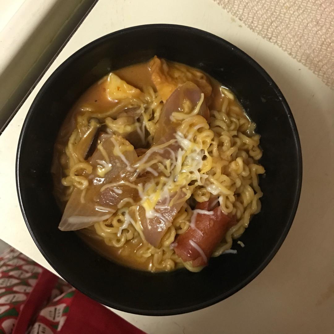 韩国部队锅拉面锅（超好吃）