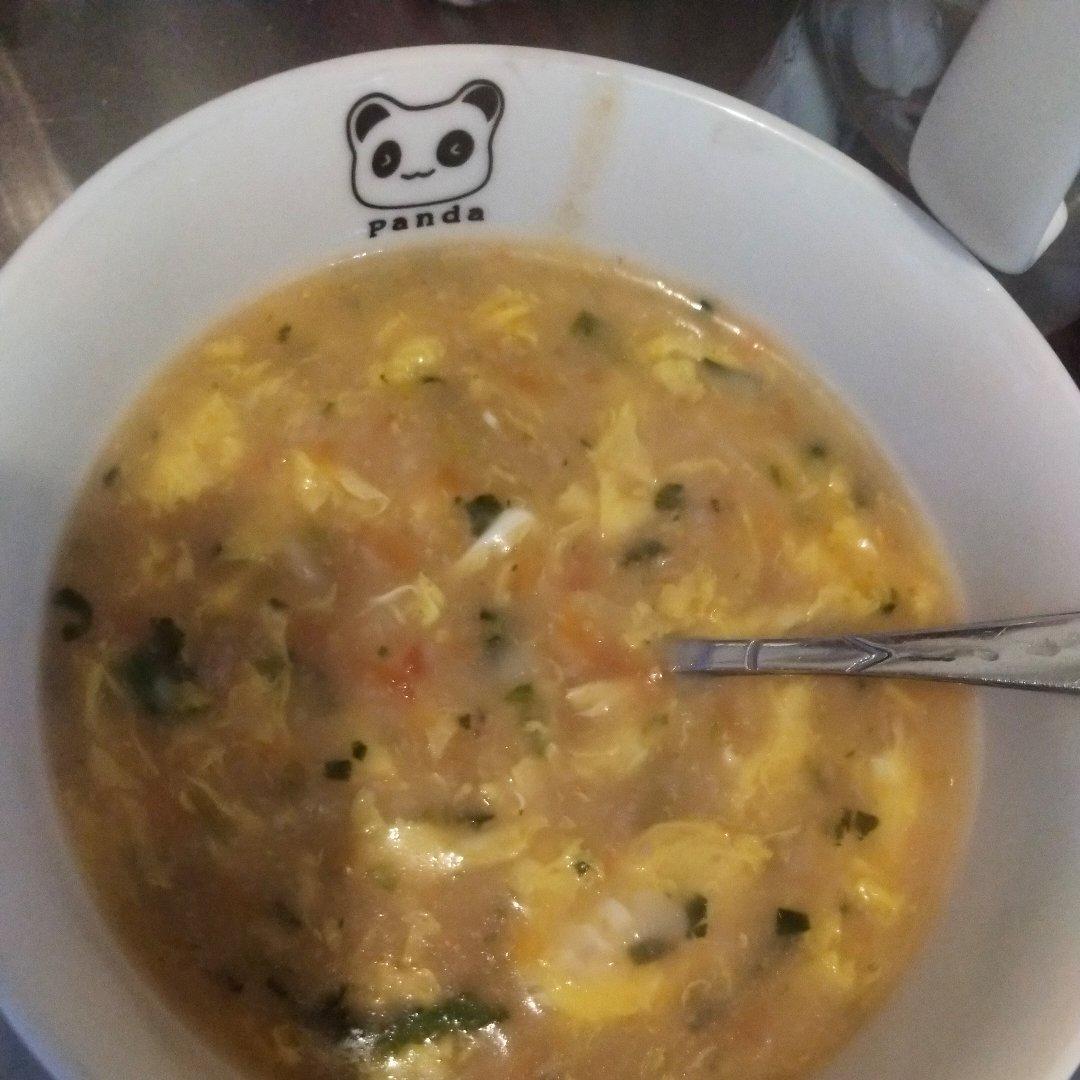 西红柿牛肉疙瘩汤  宝宝辅食食谱