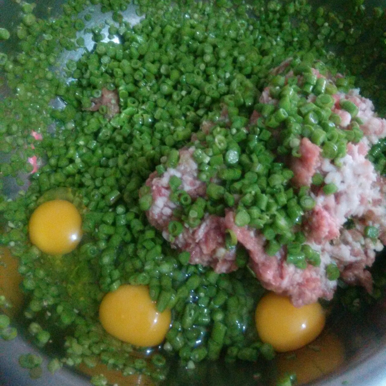 猪肉豇豆角馅饺子