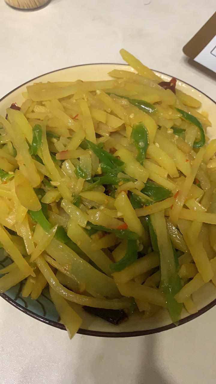 超级无敌下饭菜～酸辣土豆丝