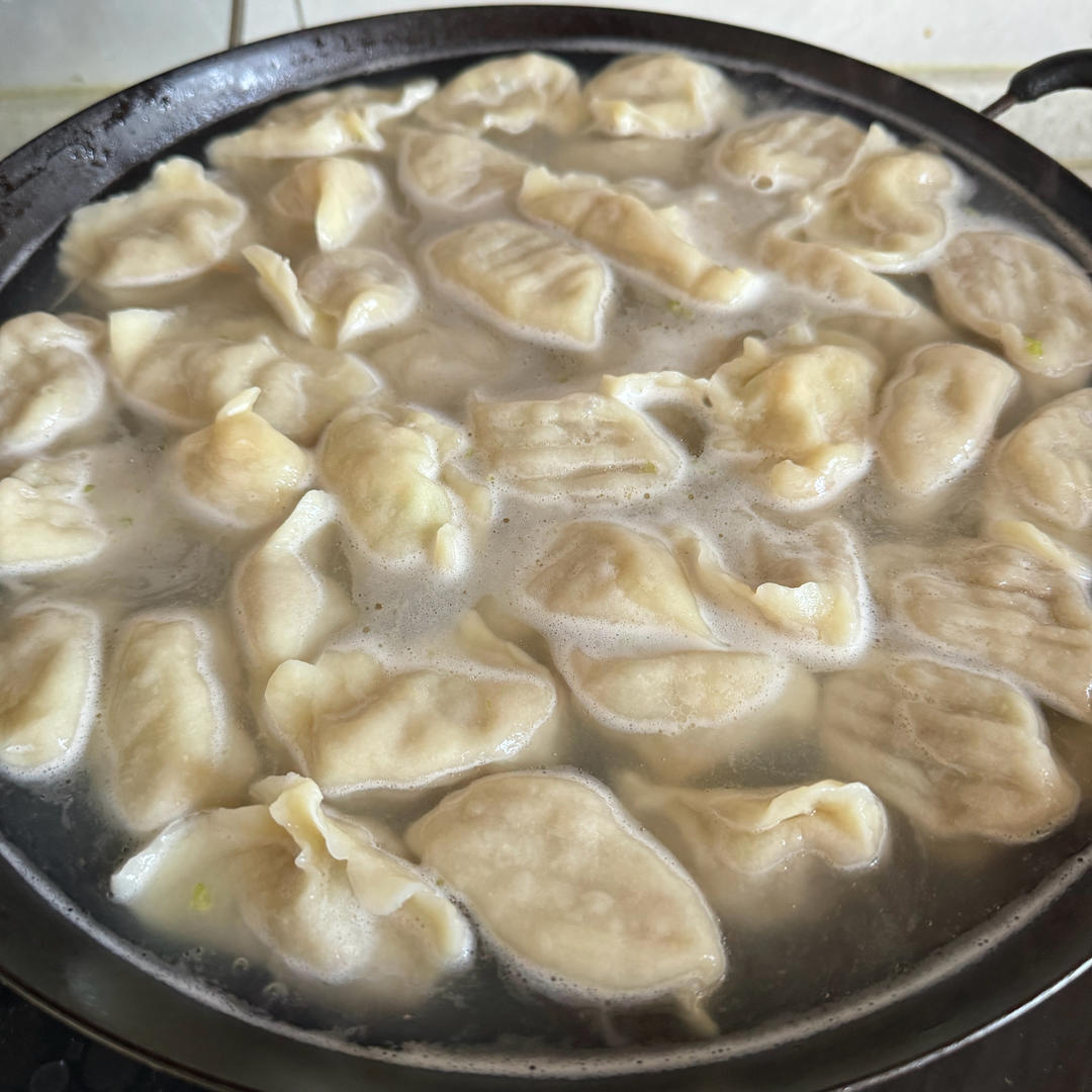 冬天太适合吃羊肉馅饺子