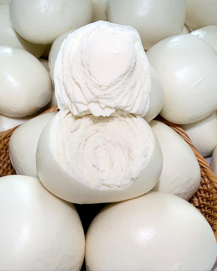 夏日做纯老面馒头｜完全无酵母的做法