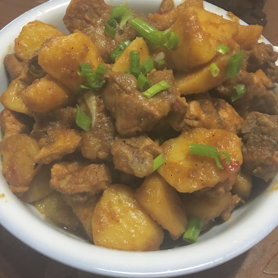 家常菜 排骨炖土豆 dddxy__做的排骨炖土豆