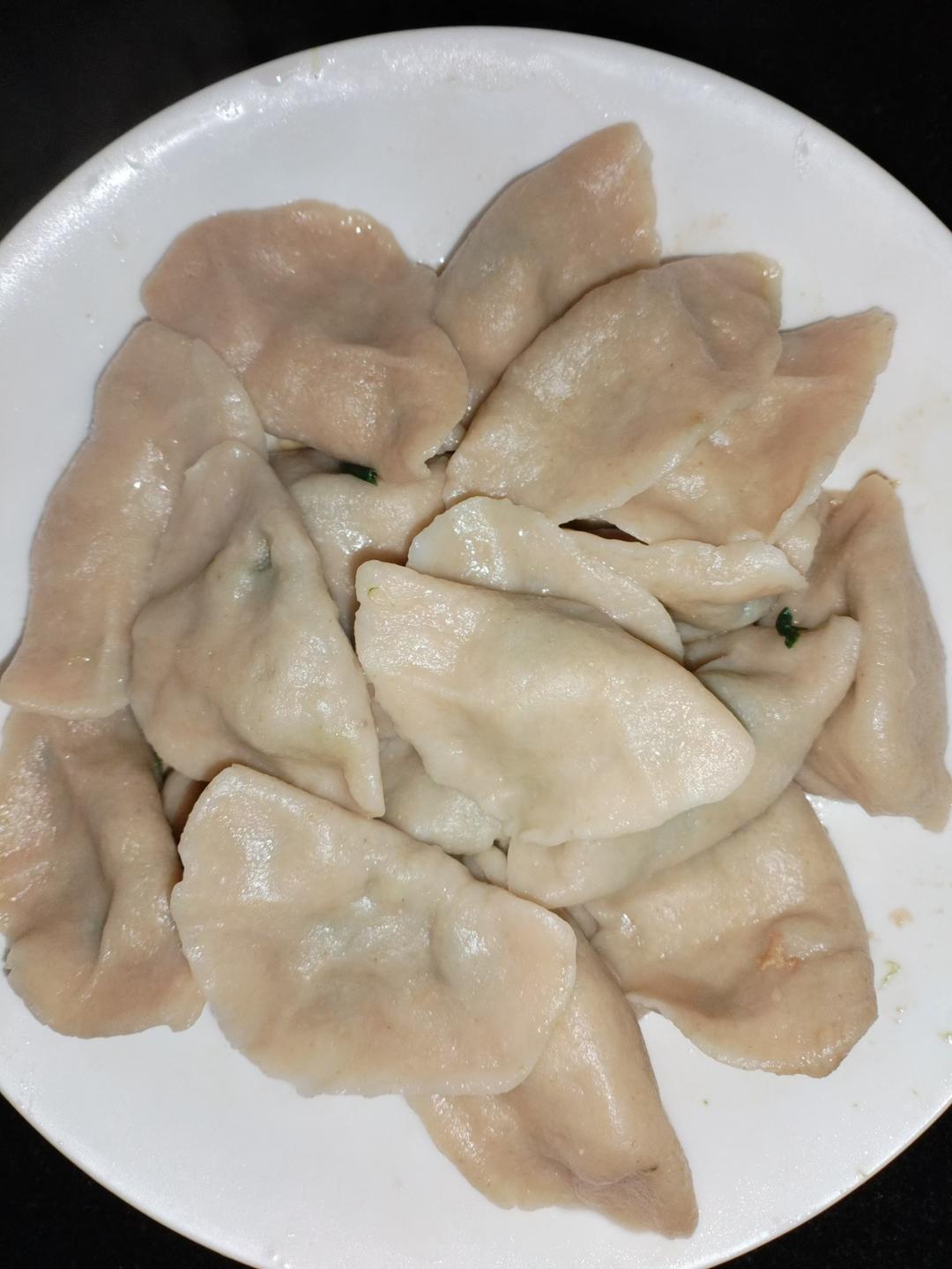 经典的韭菜鸡蛋馅儿饺子 怎么吃都不会腻