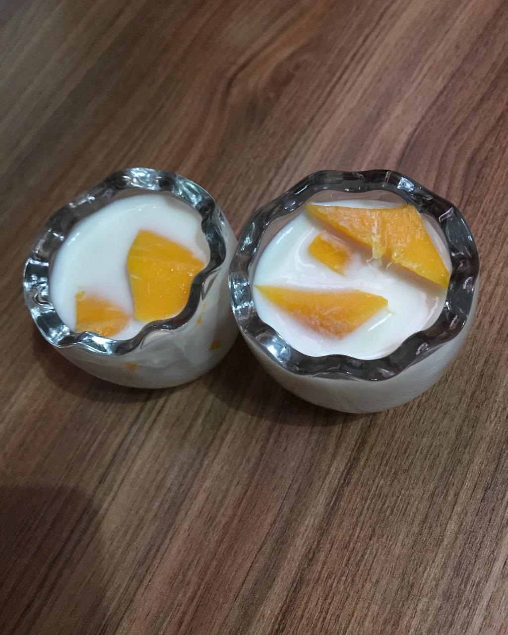 芒果牛奶果冻