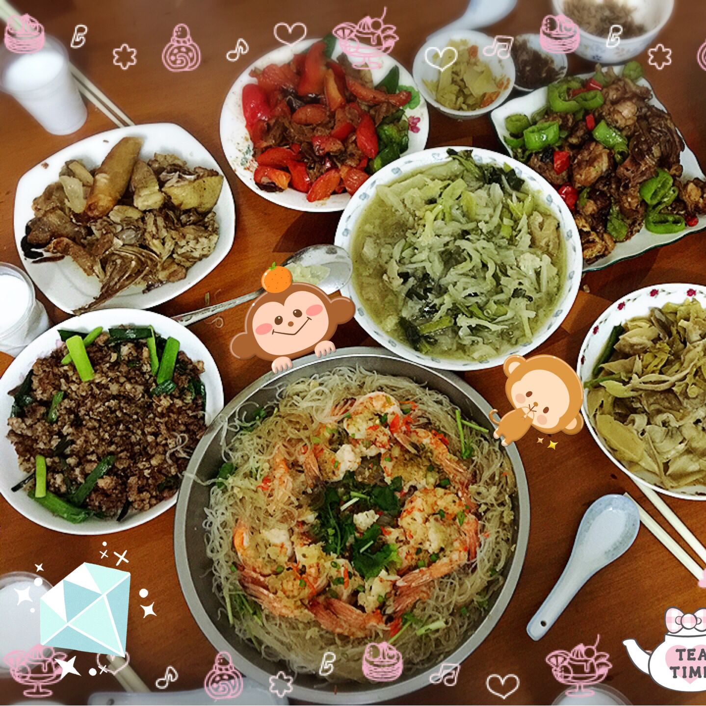 蒜蓉粉丝蒸大虾