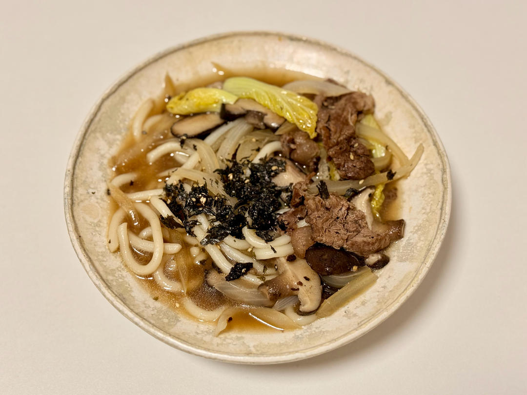 韩式牛肉火锅面