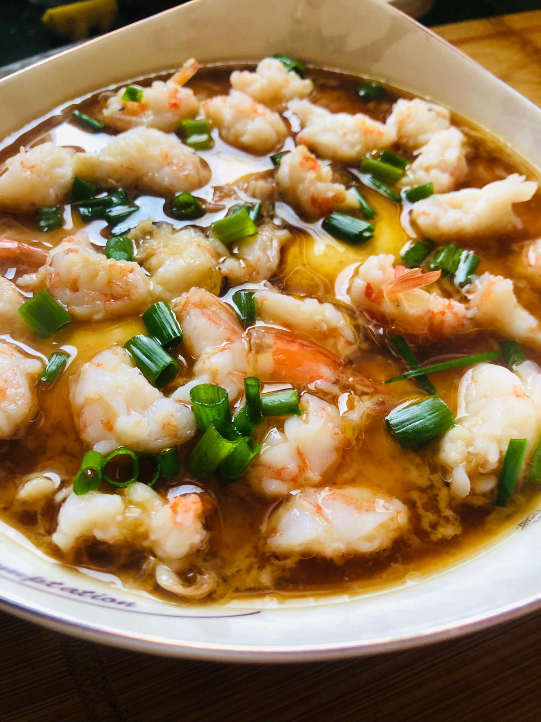 虾仁蒸鸡蛋