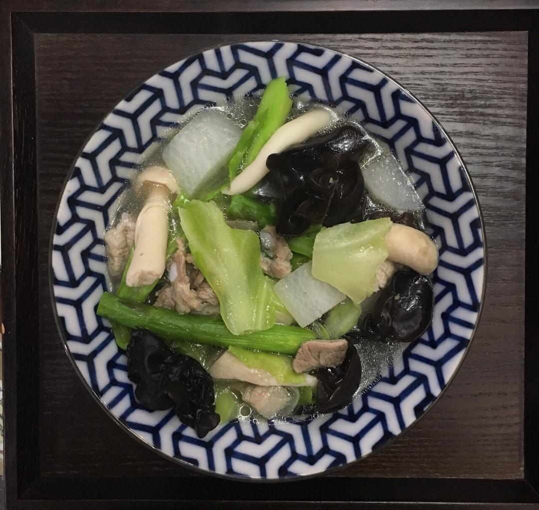 猪肉定食/豚汁定食【深夜食堂】