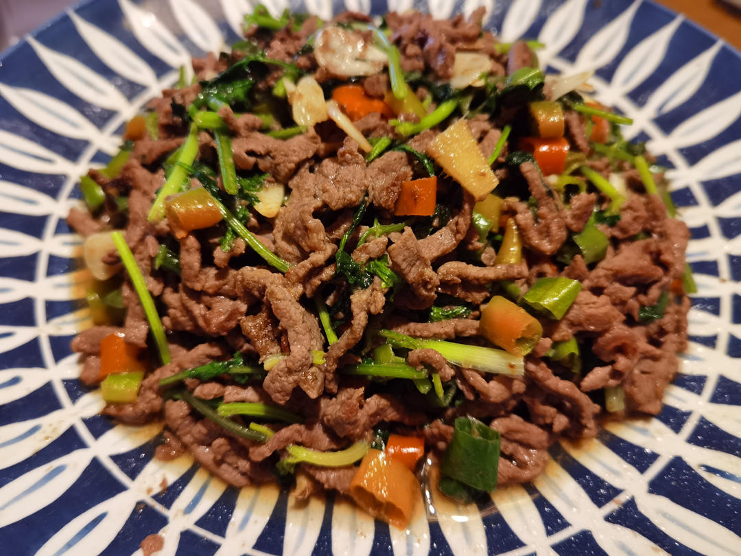 香菜牛肉