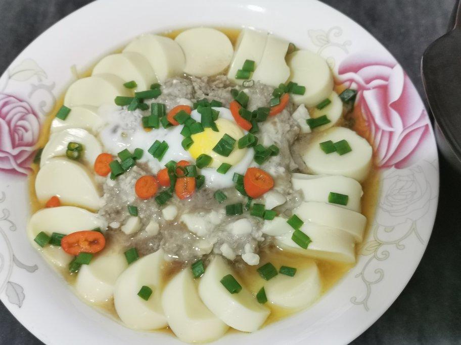 日本豆腐蒸肉沫