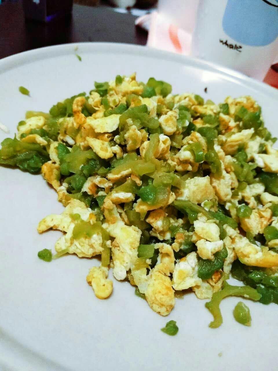 苦瓜炒蛋（清火菜）