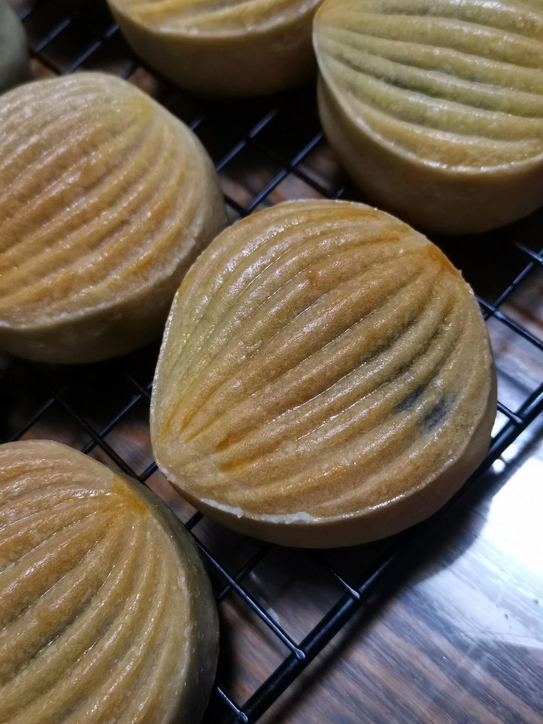 金沙麻薯芋泥月饼（广式）