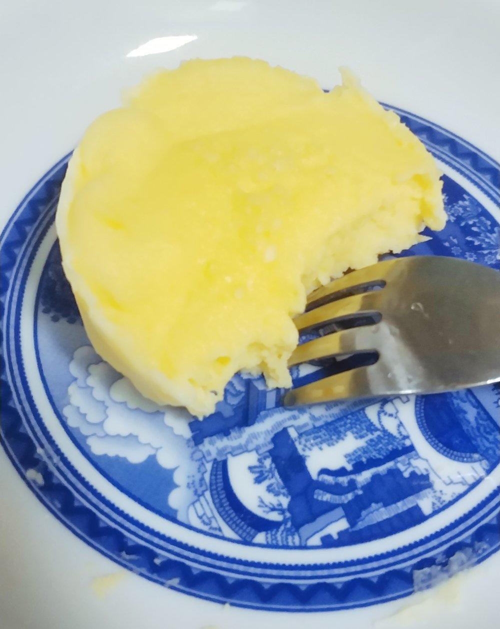 懒人食|1分钟微波炉柠檬酸奶小蛋糕（无油低脂版）