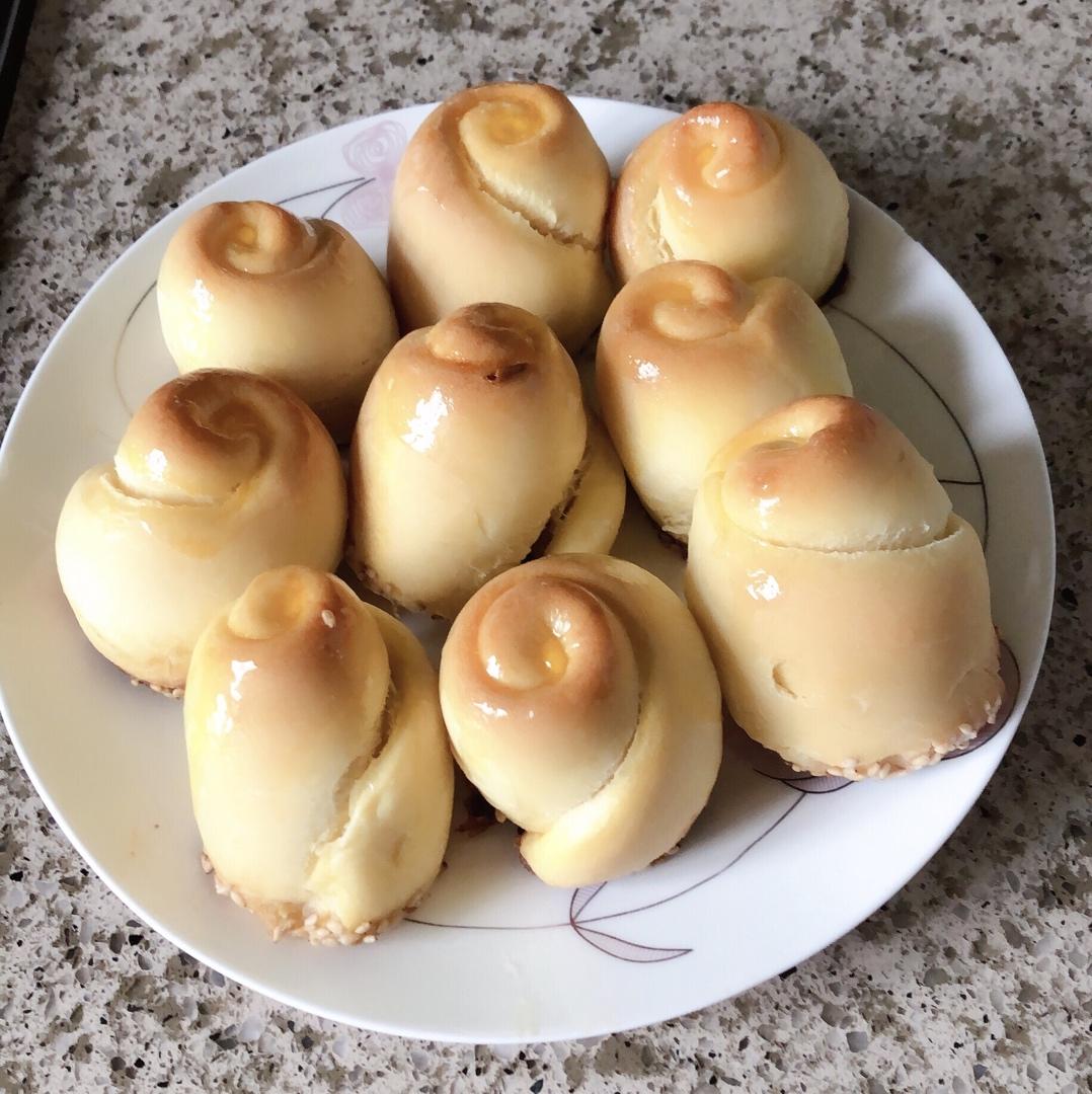 蜂蜜脆底小面包