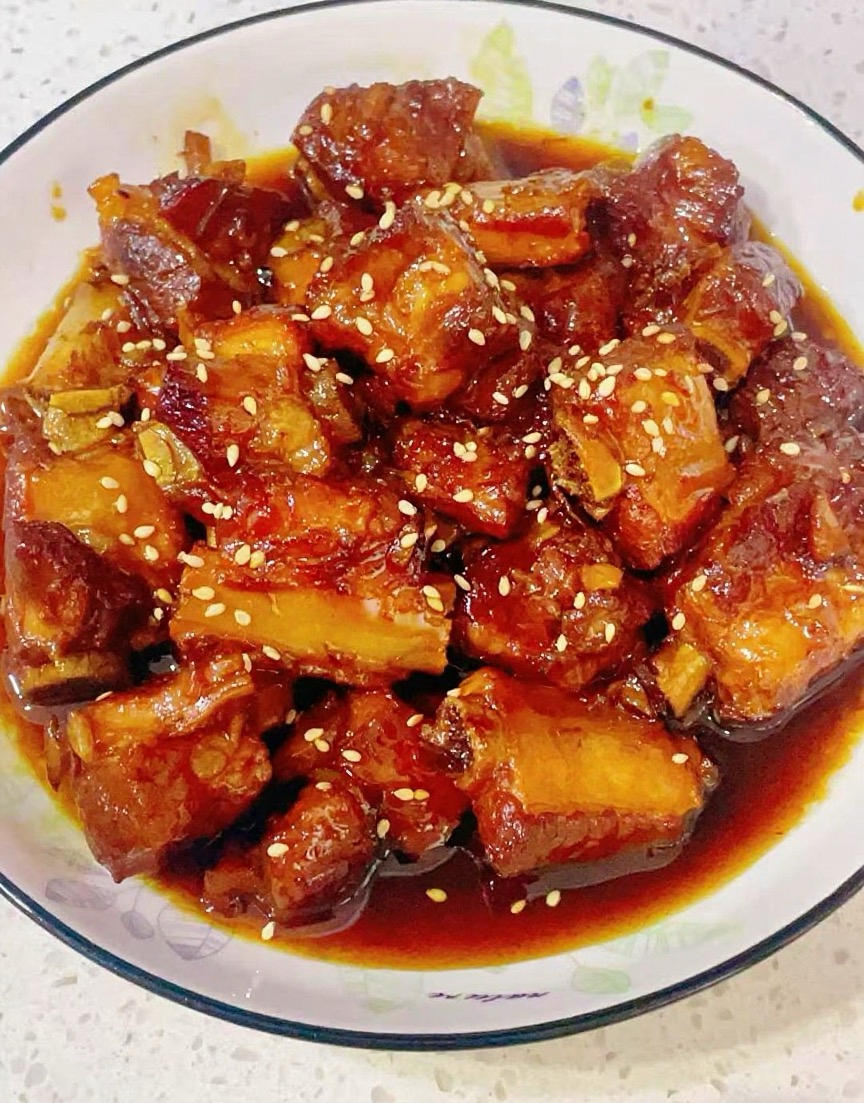 糖醋排骨 不用炒糖色哈