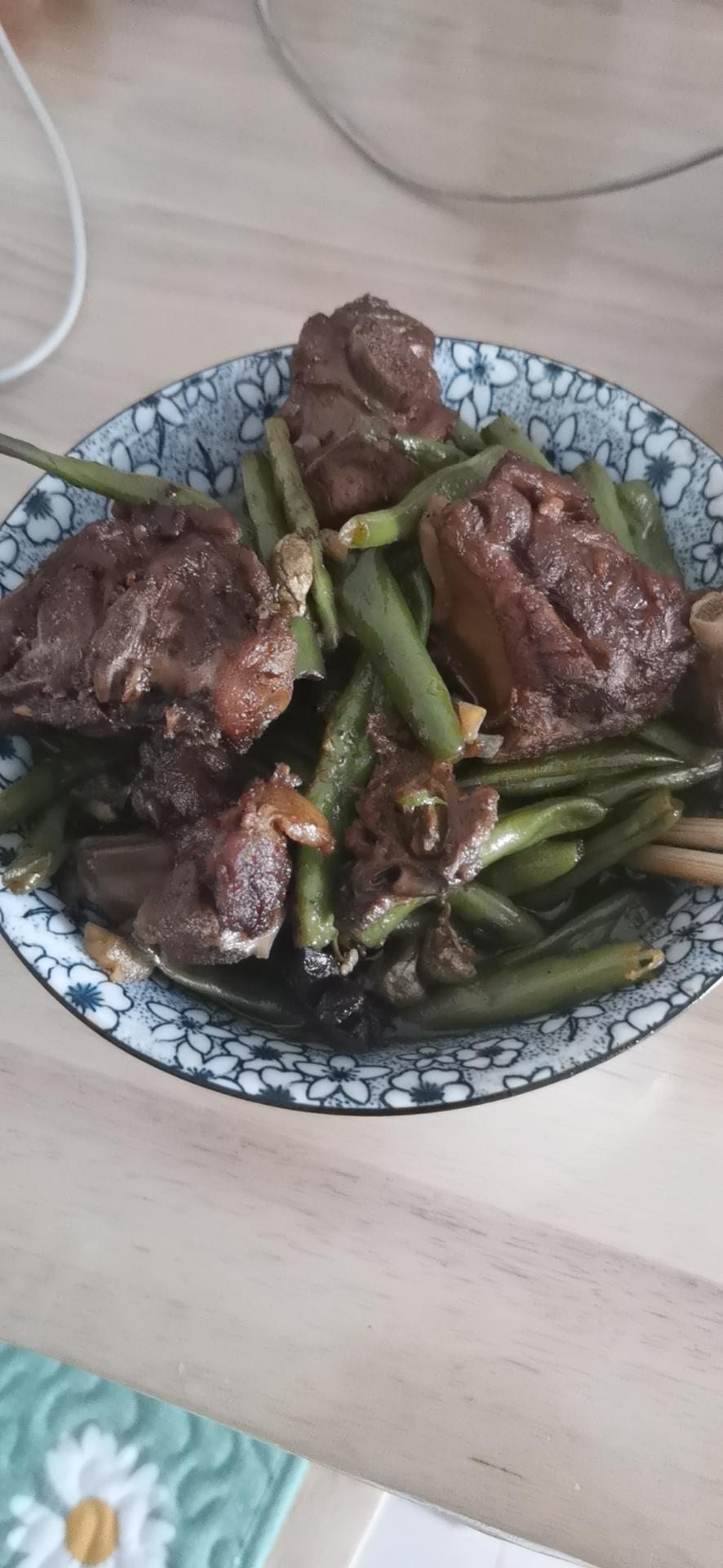 硬菜代表--排骨炖豆角土豆（豆角焖面胚子）